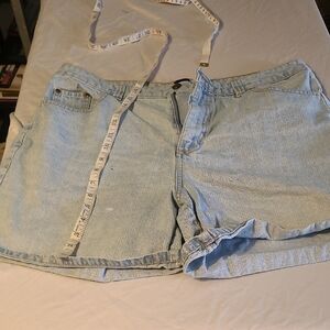 Basic Editions Light Blue Jean Shorts
